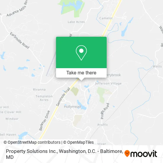 Property Solutions Inc. map