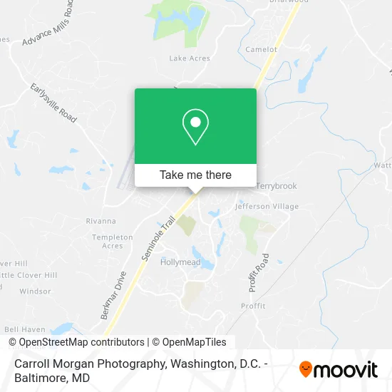 Carroll Morgan Photography map