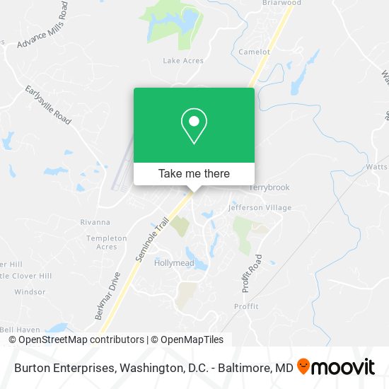 Mapa de Burton Enterprises