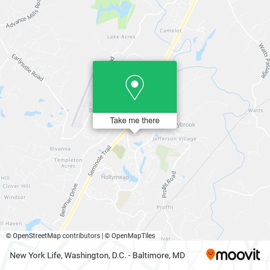 New York Life map