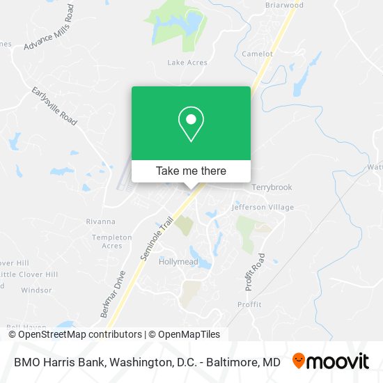 BMO Harris Bank map