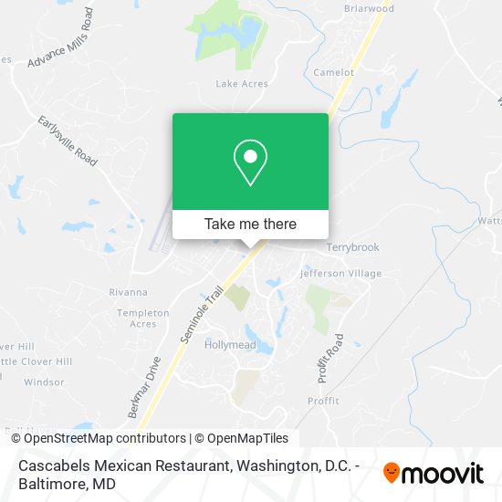 Cascabels Mexican Restaurant map