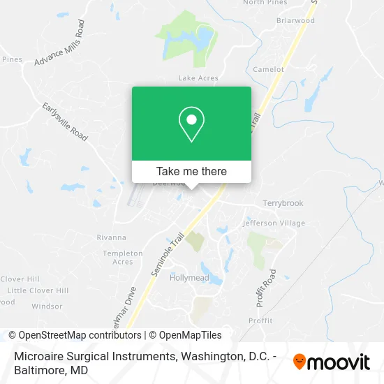 Microaire Surgical Instruments map