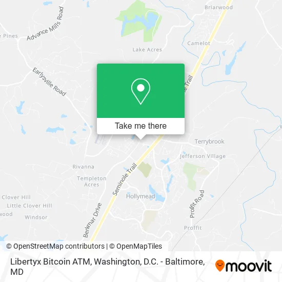 Libertyx Bitcoin ATM map