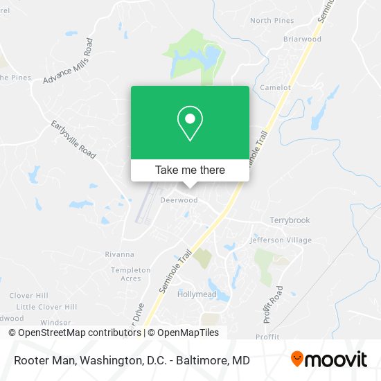 Mapa de Rooter Man
