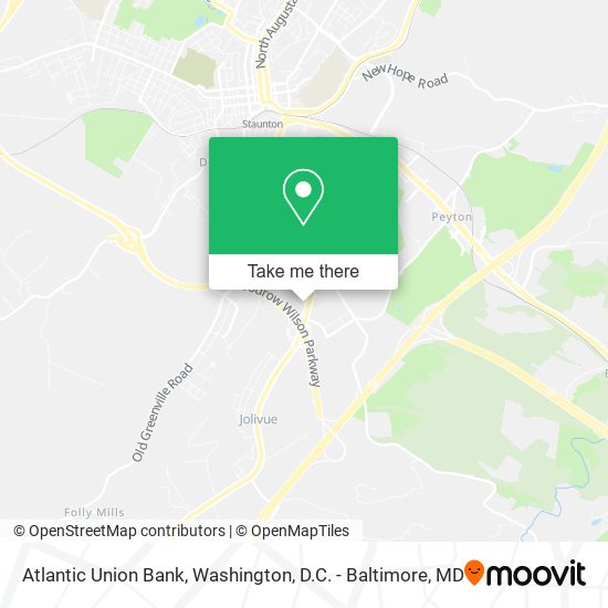 Mapa de Atlantic Union Bank