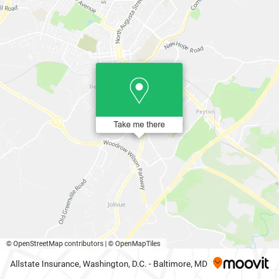 Allstate Insurance map