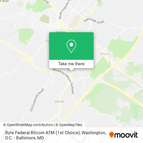 Byte Federal Bitcoin ATM (1st Choice) map