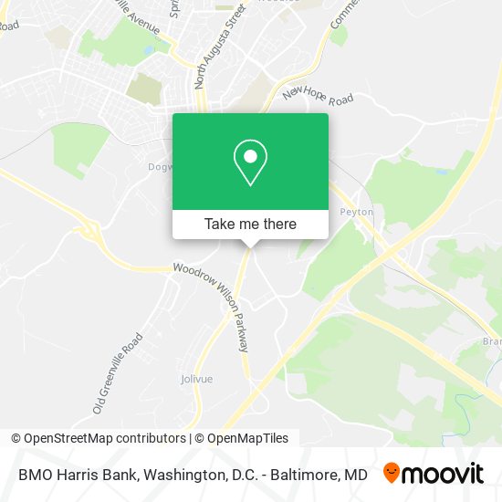 BMO Harris Bank map