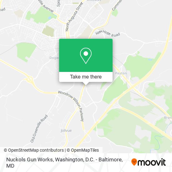 Nuckols Gun Works map