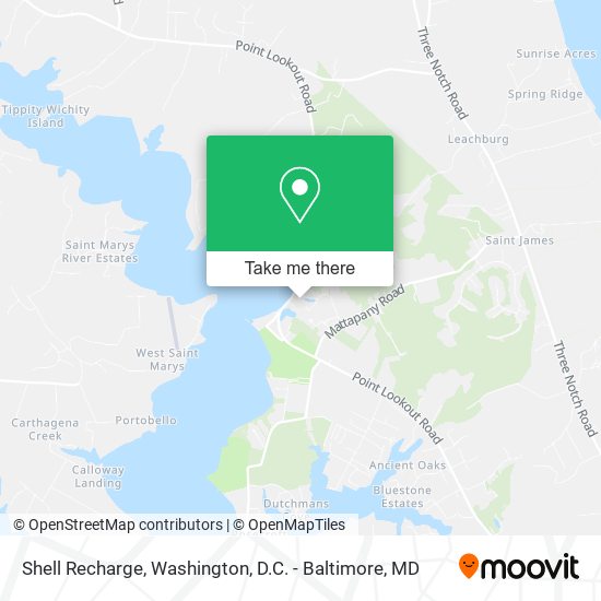 Shell Recharge map