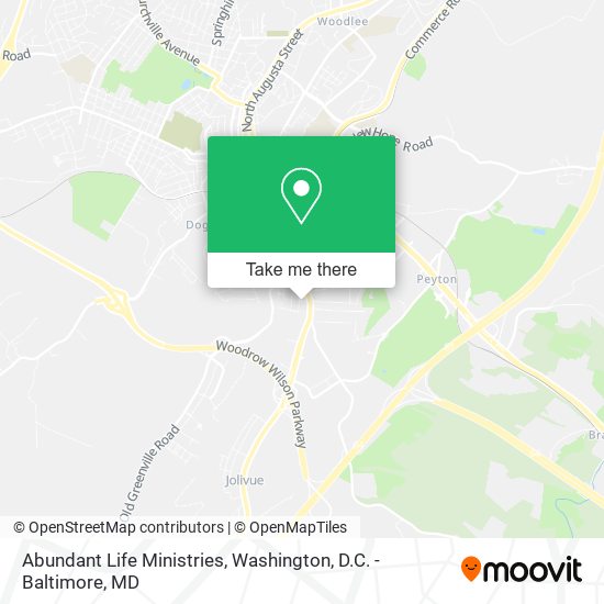 Abundant Life Ministries map