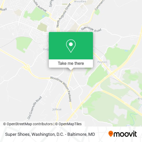 Super Shoes map