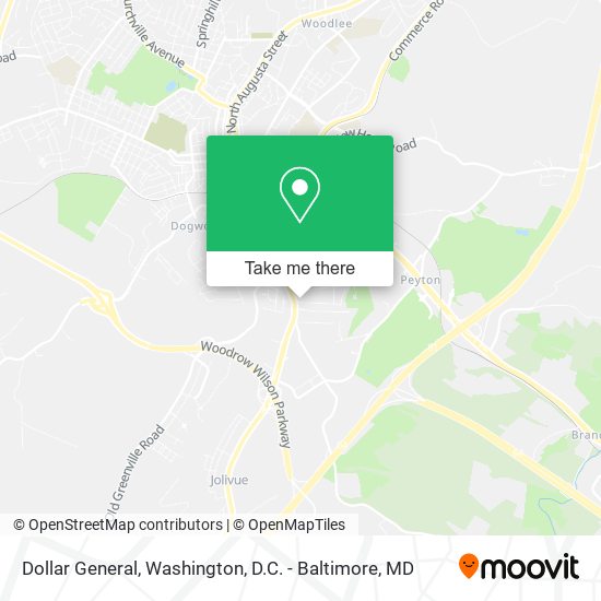 Dollar General map