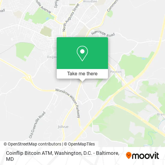 Coinflip Bitcoin ATM map