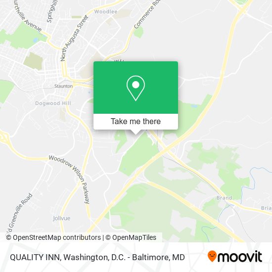 QUALITY INN map