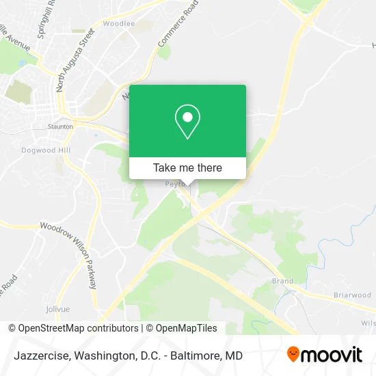 Jazzercise map