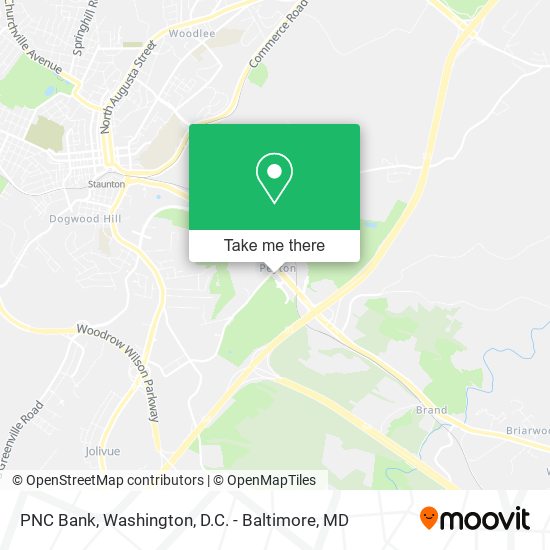 PNC Bank map