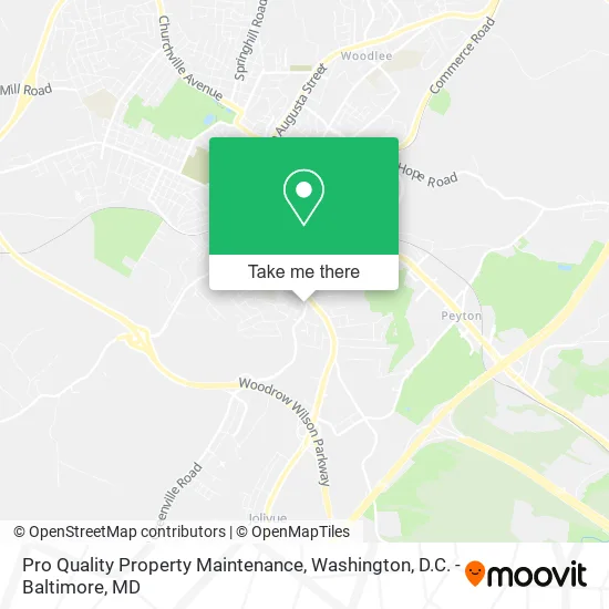 Pro Quality Property Maintenance map
