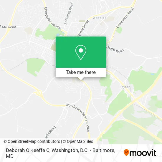 Deborah O'Keeffe C map