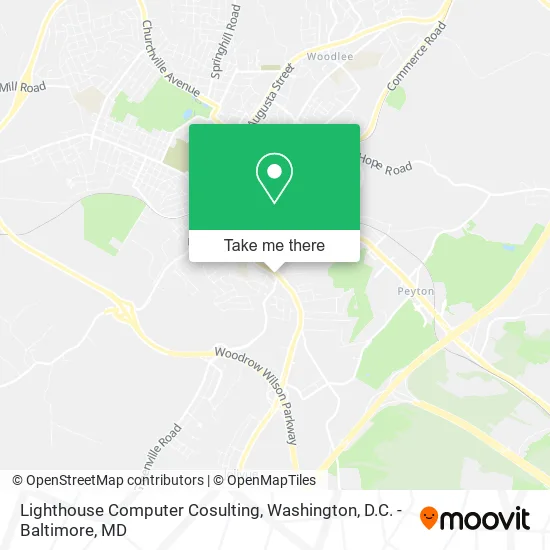 Lighthouse Computer Cosulting map