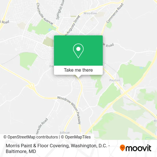 Morris Paint & Floor Covering map