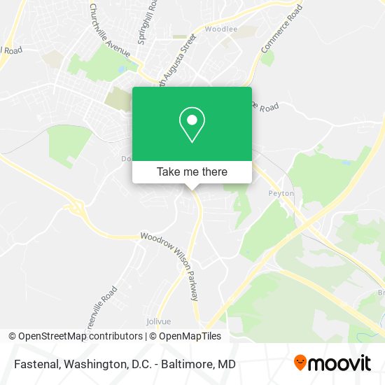 Fastenal map