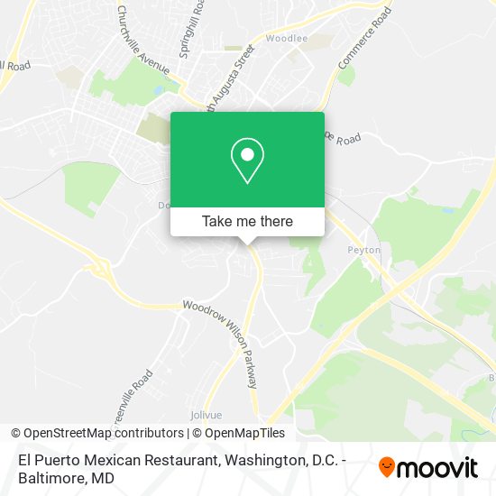 El Puerto Mexican Restaurant map