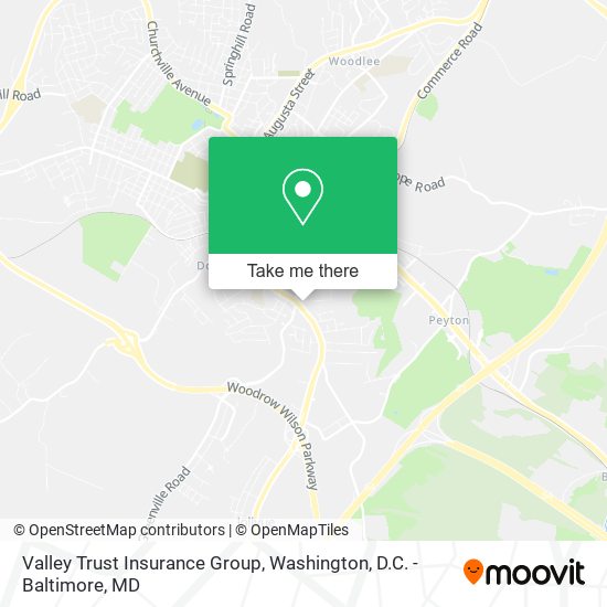 Valley Trust Insurance Group map