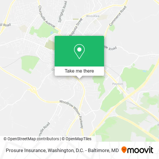 Prosure Insurance map