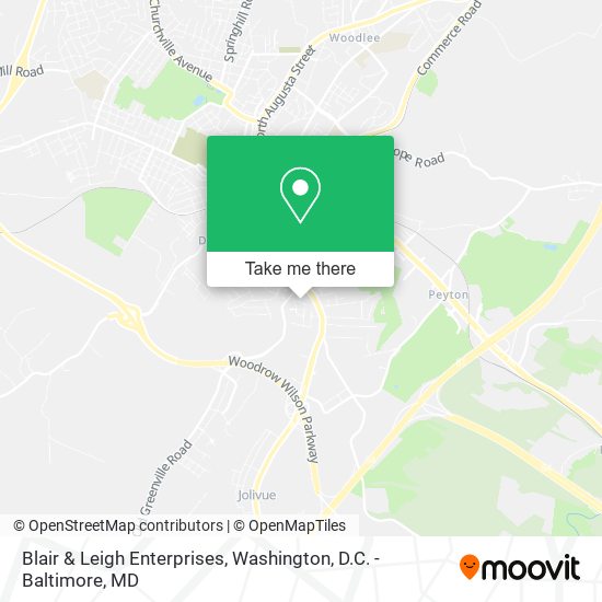 Blair & Leigh Enterprises map