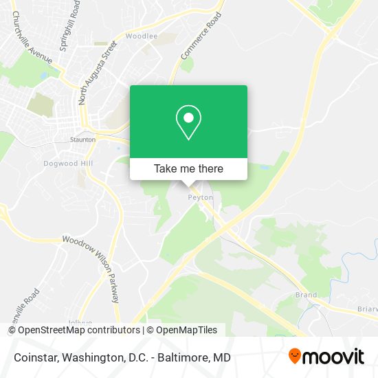 Coinstar map