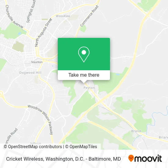 Cricket Wireless map