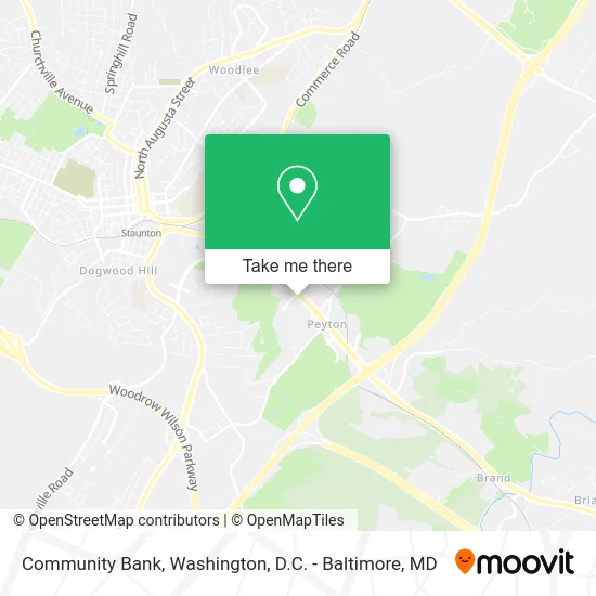 Community Bank map