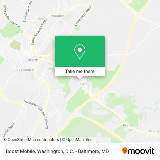Boost Mobile map