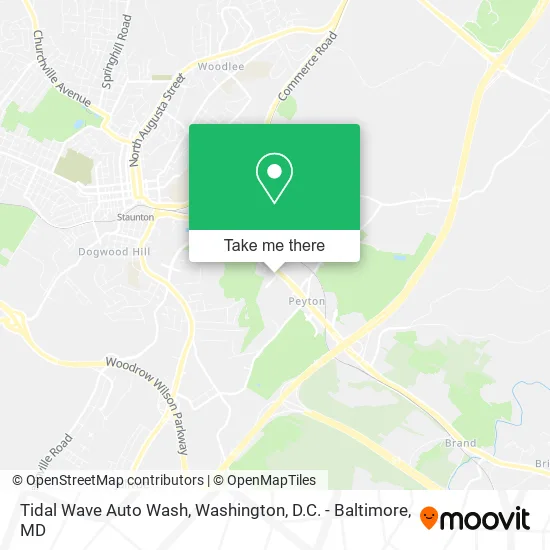 Tidal Wave Auto Wash map