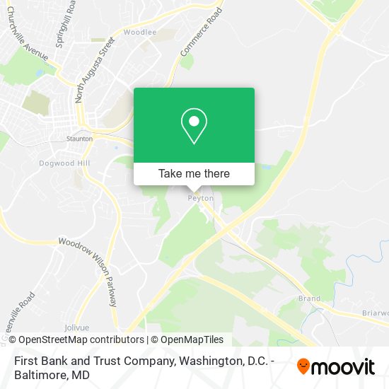 Mapa de First Bank and Trust Company
