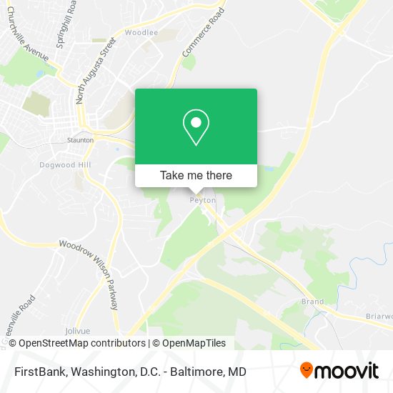 FirstBank map