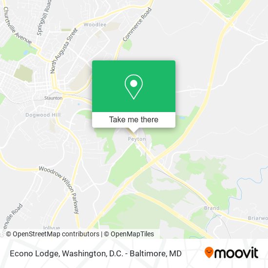 Econo Lodge map