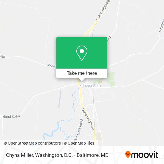 Chyna Miller map