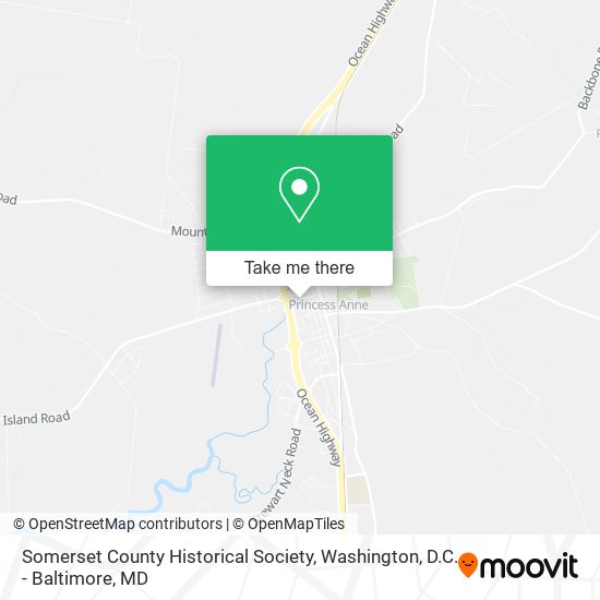 Mapa de Somerset County Historical Society