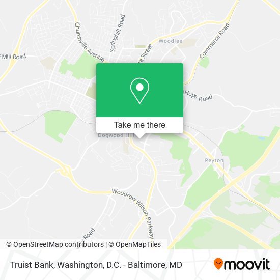 Mapa de Truist Bank