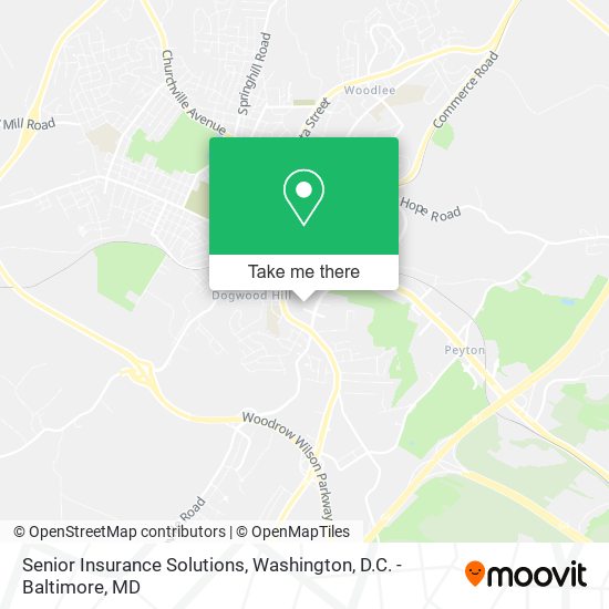 Mapa de Senior Insurance Solutions