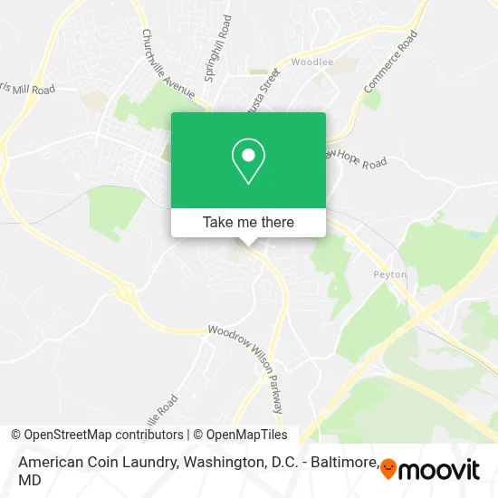 American Coin Laundry map