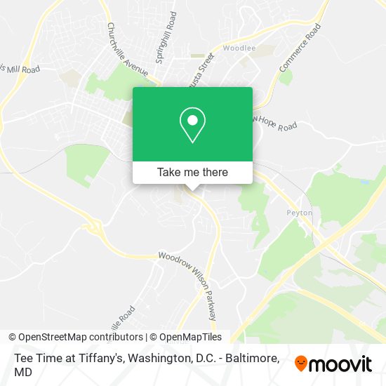 Mapa de Tee Time at Tiffany's