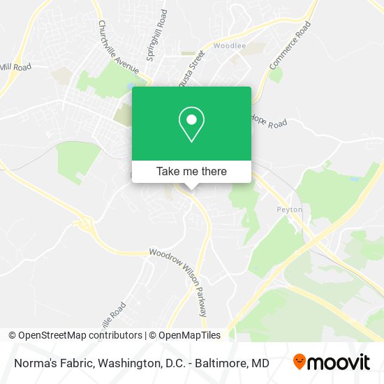 Mapa de Norma's Fabric