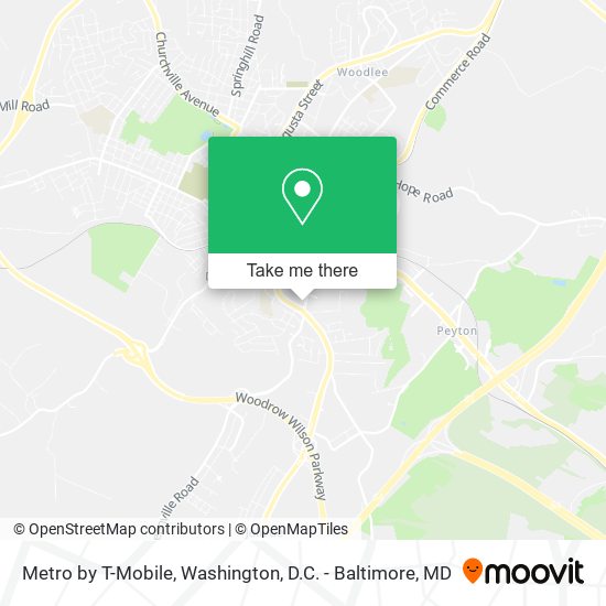 Metro by T-Mobile map