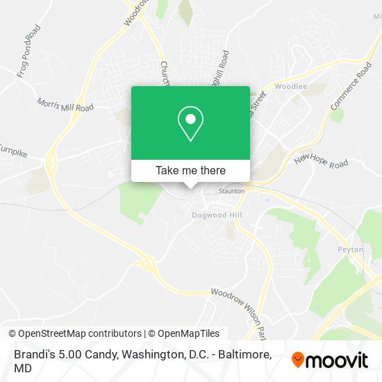 Brandi's 5.00 Candy map