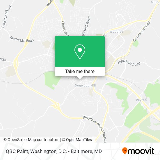 QBC Paint map