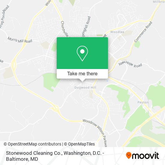 Stonewood Cleaning Co. map